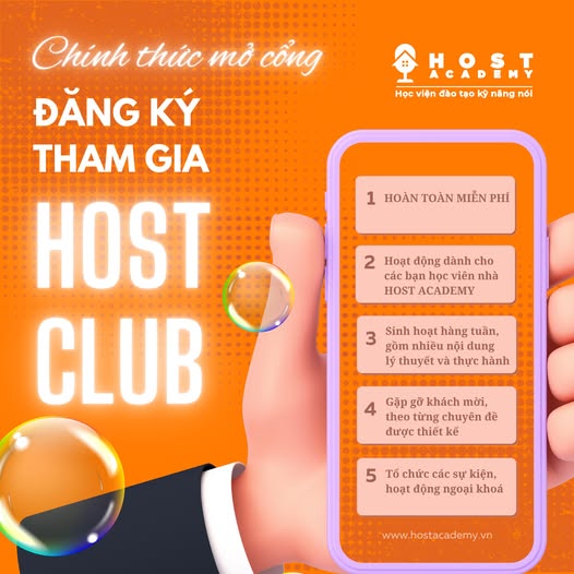 Thành lập Host Club - Host Academy 